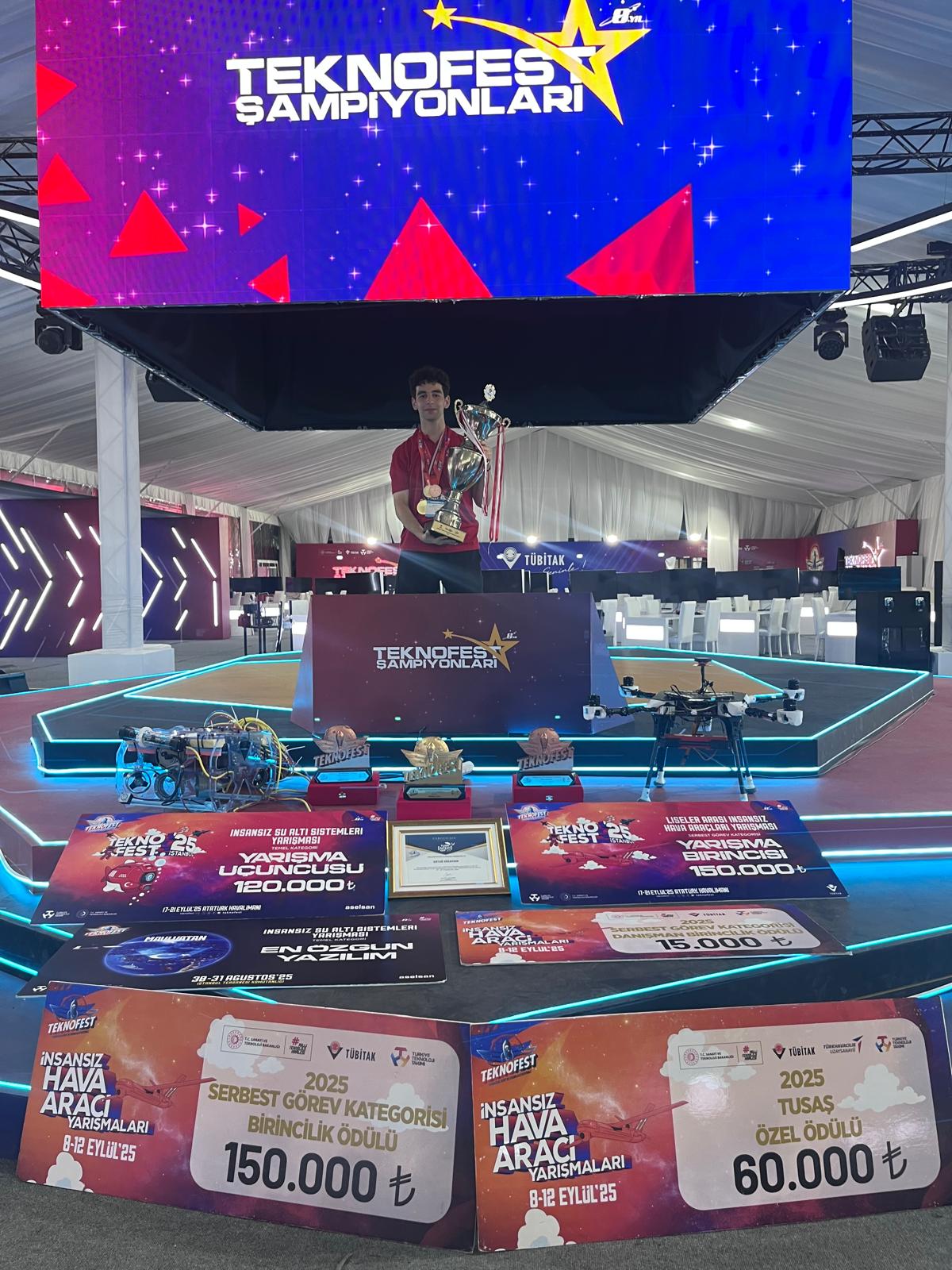 TEKNOFEST insansız su altı sistemi projesi